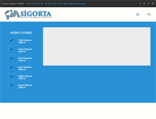 Tablet Screenshot of cimsigorta.com